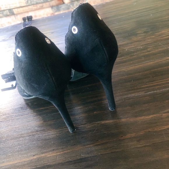 Christian Siriano Real Leather And Suede Heels 🐆 - Picture 8 of 10